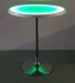 36 Round 42 Inch Tall Light Up Glow Top LED Portable Highboy Table